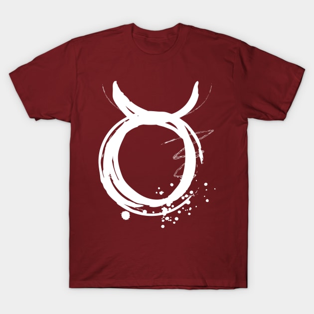 Taurus  Zodiac Sign T-Shirt by Blind Man Studio